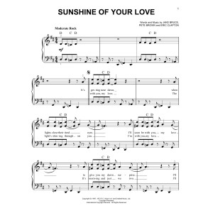 Sunshine Of Your Love