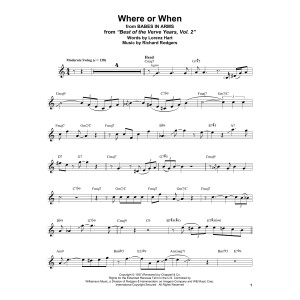 Where Or When (from Babes In Arms)