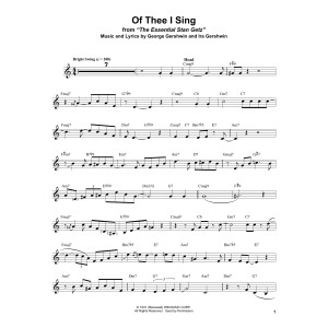 Of Thee I Sing