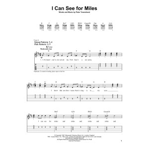 I Can See For Miles