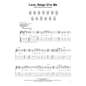 Love, Reign O'er Me
