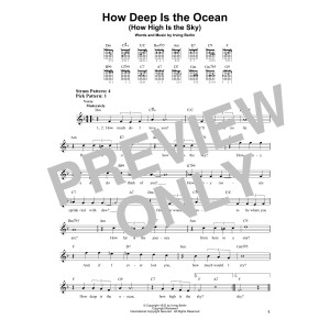 How Deep Is The Ocean (How High Is The Sky)
