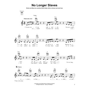 No Longer Slaves