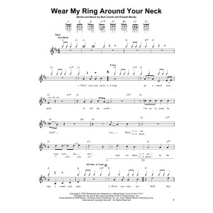 Wear My Ring Around Your Neck