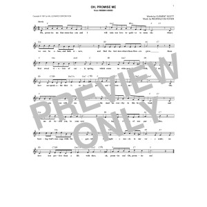 Oh, Promise Me