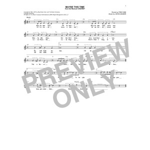 Maybe This Time (from Cabaret)