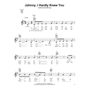 Johnny, I Hardly Knew You