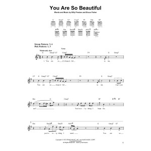 You Are So Beautiful