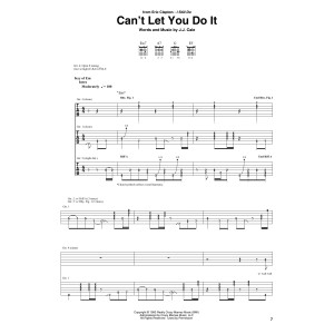 Can't Let You Do It