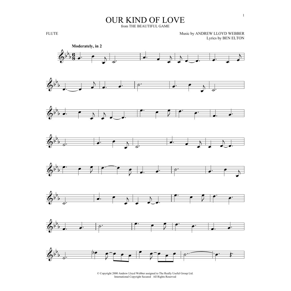 Our Kind Of Love (from The Beautiful Game)