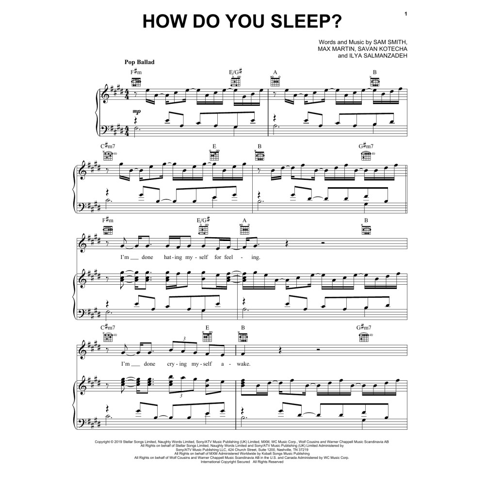 How Do You Sleep?