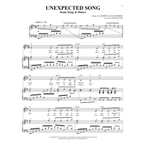 Unexpected Song (from Song & Dance)