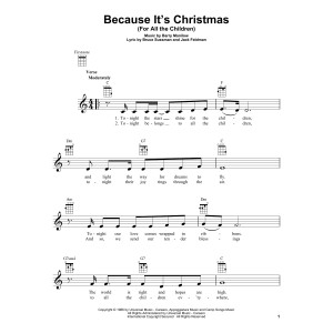 Because It's Christmas (For All The Children)