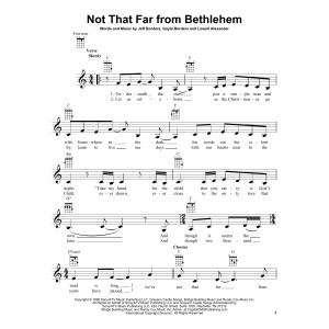 Not That Far From Bethlehem