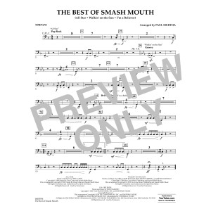 The Best of Smash Mouth (arr. Paul Murtha) - Timpani