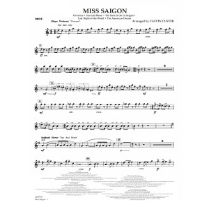 Miss Saigon (arr. Calvin Custer) - Oboe