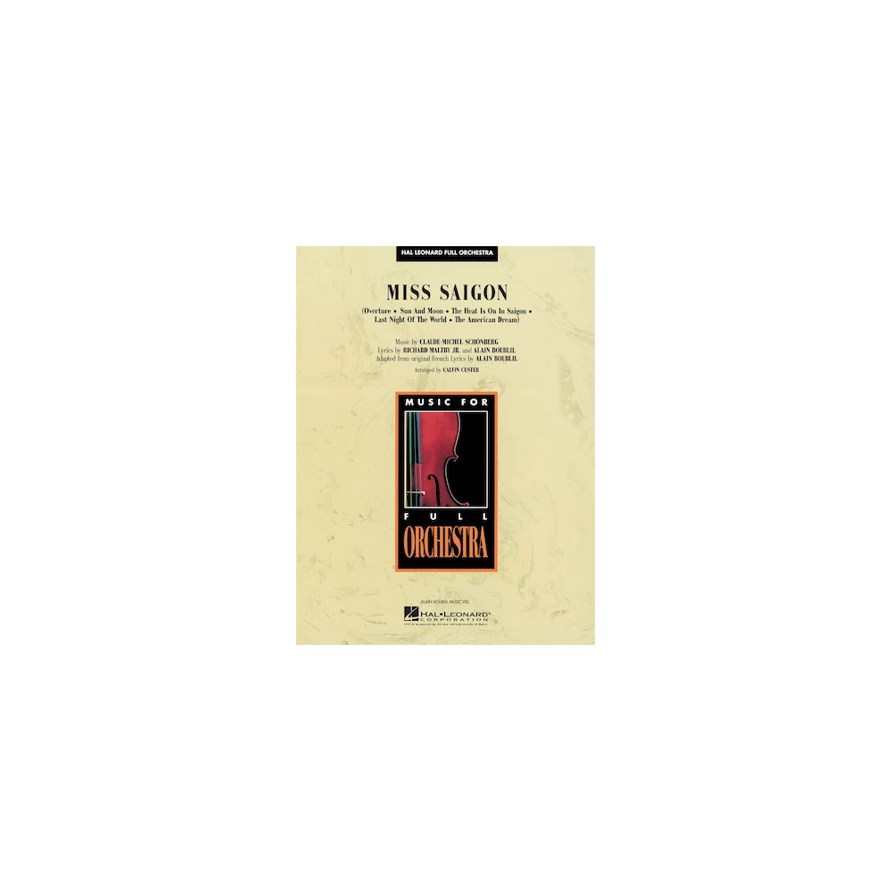 Miss Saigon (arr. Calvin Custer) - Percussion 1