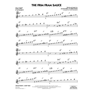 The Frim Fram Sauce (arr. John Wasson) - Eb Solo Sheet