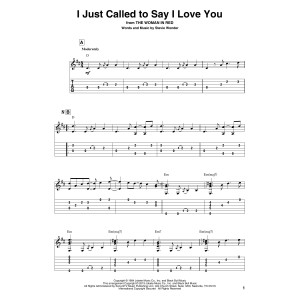 I Just Called To Say I Love You