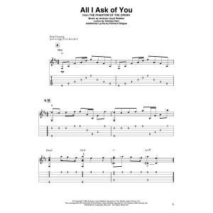 All I Ask Of You (from The Phantom Of The Opera)