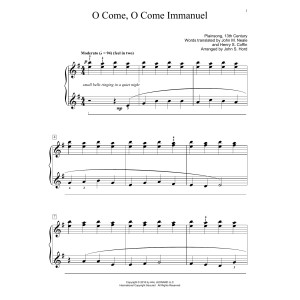 O Come, O Come Immanuel (arr. John S. Hord)