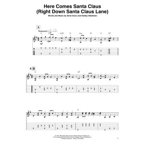 Here Comes Santa Claus (Right Down Santa Claus Lane)