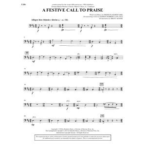A Festive Call to Praise - Cello