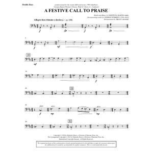 A Festive Call to Praise - Double Bass