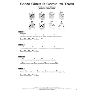 Santa Claus Is Comin' To Town