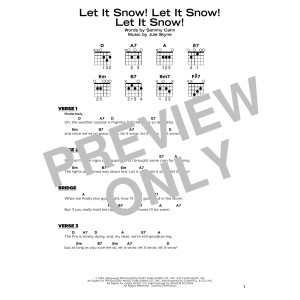 Let It Snow! Let It Snow! Let It Snow!