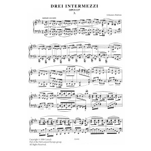 Intermezzo in C Sharp Minor Op. 117 No. 3