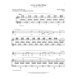 Love At The Door