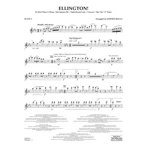 Ellington! (arr. Stephen Bulla) - Flute 1