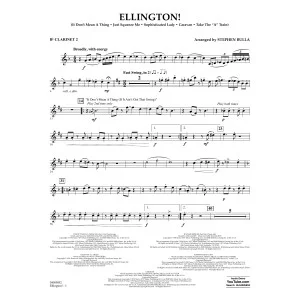 Ellington! (arr. Stephen Bulla) - Bb Clarinet 2