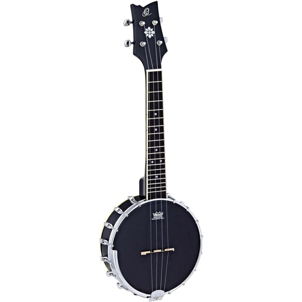 Ortega Ukulele Banjo Ortega, 4 Cordes, Noir