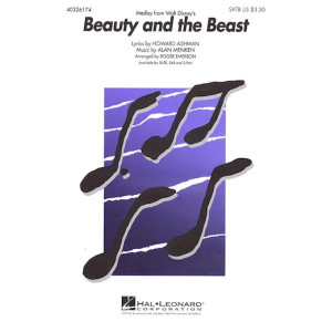Beauty And The Beast (Medley) (arr. Roger Emerson)