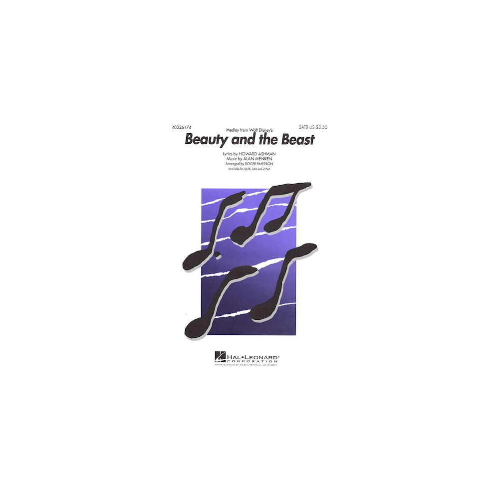Beauty And The Beast (Medley) (arr. Roger Emerson)