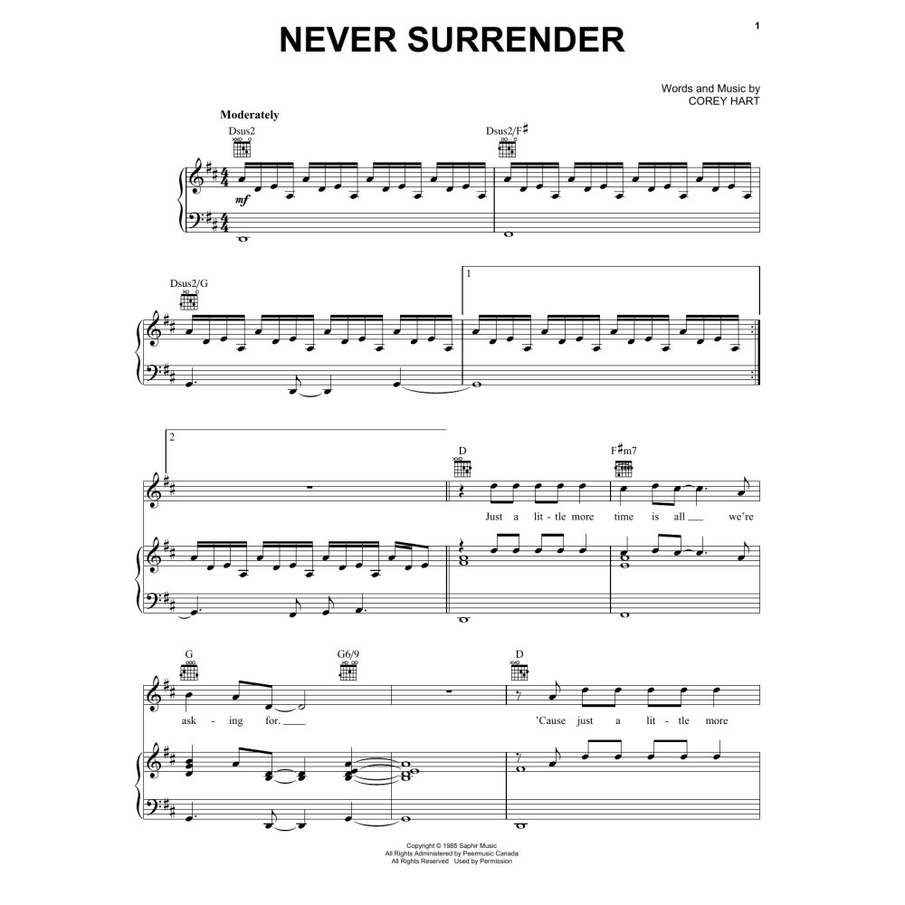 Never Surrender