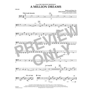 A Million Dreams (from The Greatest Showman) (arr. James Kazik) - Cello