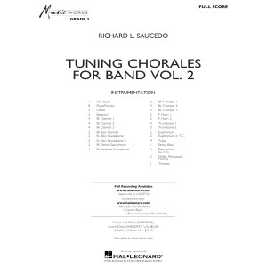 Tuning Chorales for Band, Volume 2 - Conductor Score (Full Score)