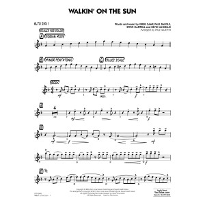 Walkin' on the Sun (arr. Paul Murtha) - Alto Sax 1