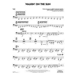 Walkin' on the Sun (arr. Paul Murtha) - Tuba