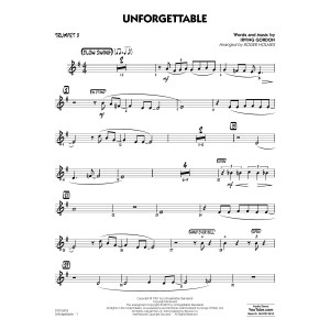 Unforgettable (arr. Roger Holmes) - Trumpet 3