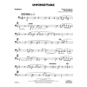 Unforgettable (arr. Roger Holmes) - Trombone 4