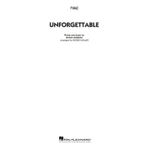 Unforgettable (arr. Roger Holmes) - Piano/Vocal
