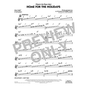 (There's No Place Like) Home for the Holidays (arr. John Wasson) - Eb Solo Sheet
