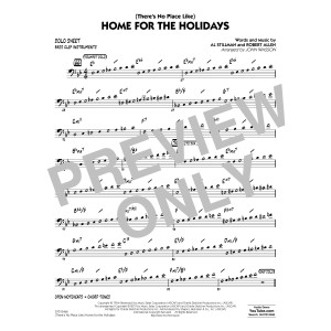 (There's No Place Like) Home for the Holidays (arr. John Wasson) - Bass Clef Solo Sheet