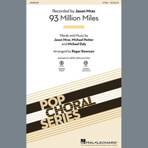 93 Million Miles (arr. Roger Emerson)