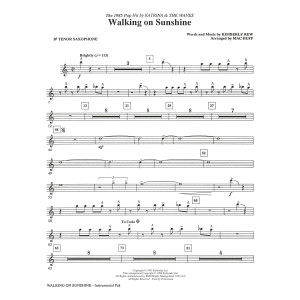 Walking on Sunshine (arr. Mac Huff) - Bb Tenor Saxophone