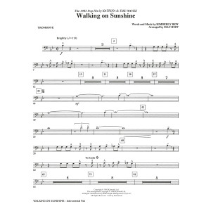 Walking on Sunshine (arr. Mac Huff) - Trombone